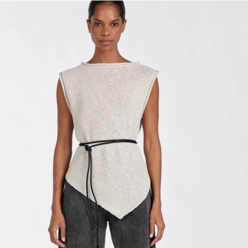 Project social light knit top - XS